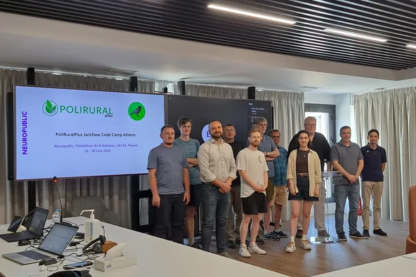 PoliRuralPlus Jackdaw Code Camp Brings Innovation and Collaboration to Athens