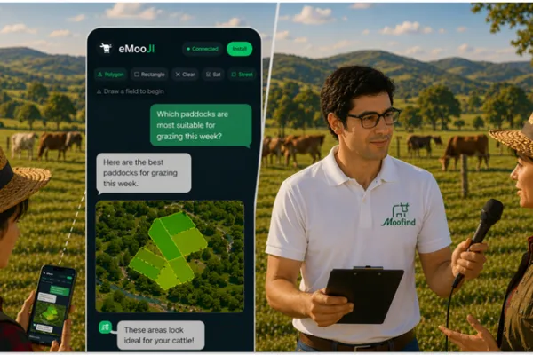 Bringing AI Closer to Farmers: How eMooJI Makes Map-Based Decisions Easier