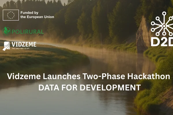 Empowering Regional Development through Data and AI: Vidzeme Launches Two-Phase Hackathon “Data for Development”