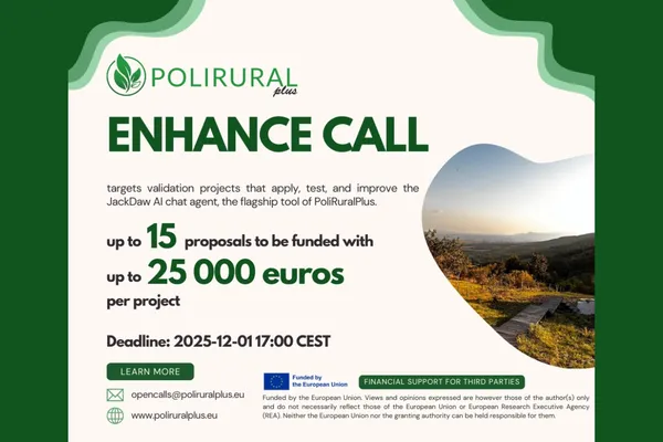 Enhance Open Call launched – Apply now to validate JackDaw GeoAI Chatbot