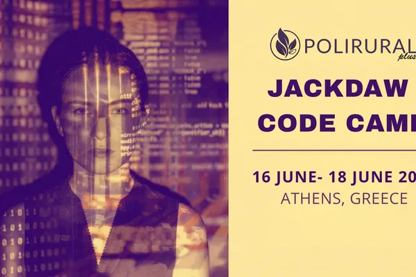 Join the PoliRuralPlus JackDaw Code Camp in Athens