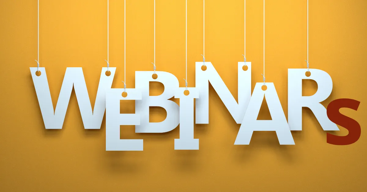 Webinars