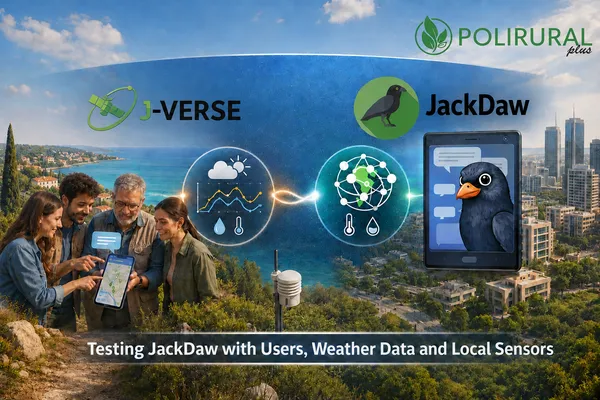 Testing JackDaw in Cyprus: What users, weather data and local sensors revealed